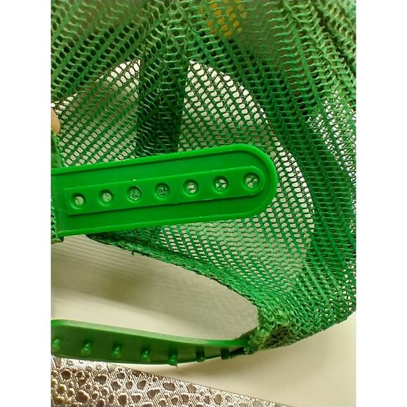 Vintage Sarge Trucking Snapback Hat Green Olive Mesh Trucker Cap Explosion Caps - Picture 8 of 10